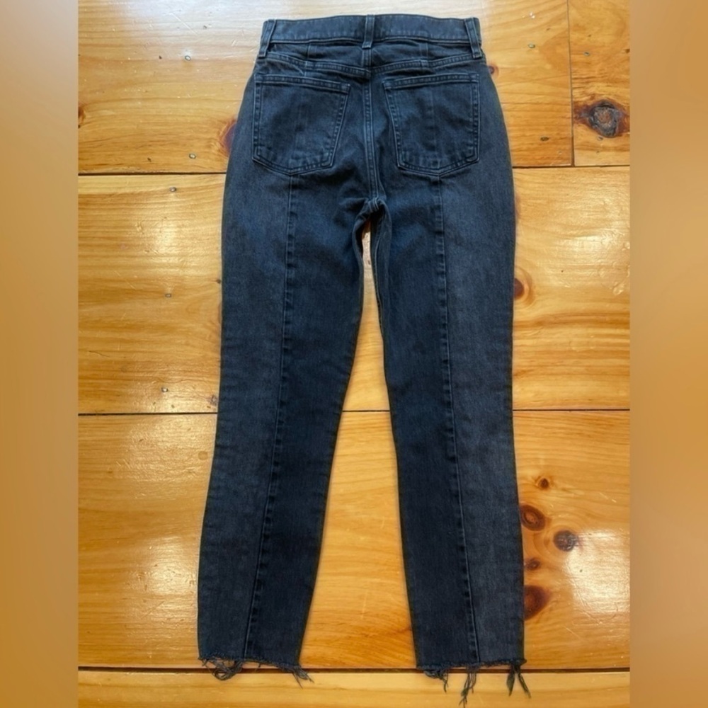Abercrombie & Fitch Black Cropped Jeans - Picture 6 of 8